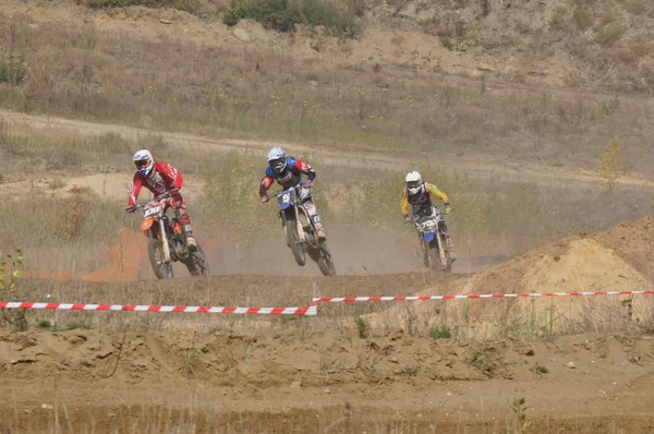 Campeonato Russo de Motocross — Fotografia de Stock