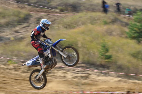 Campeonato Russo de Motocross — Fotografia de Stock