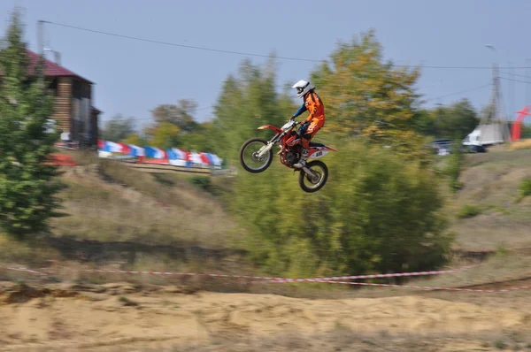 Russische Meisterschaft im Motocross — Stockfoto