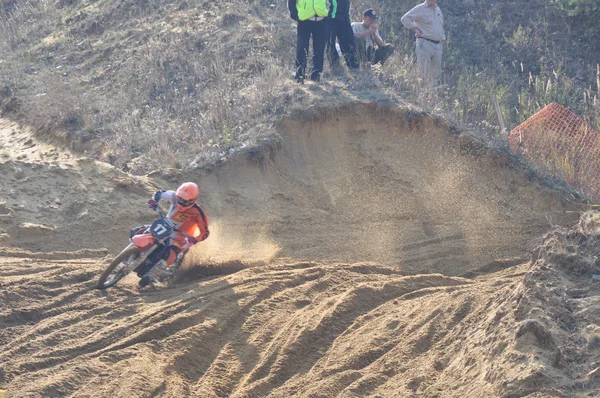 Campeonato Russo de Motocross — Fotografia de Stock