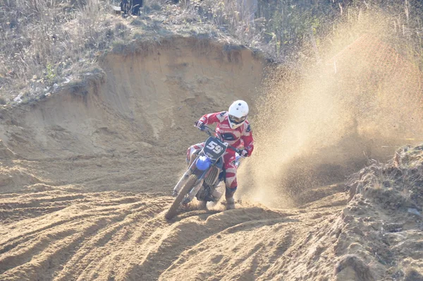 Motocross, Rusya Premier Ligi — Stok fotoğraf