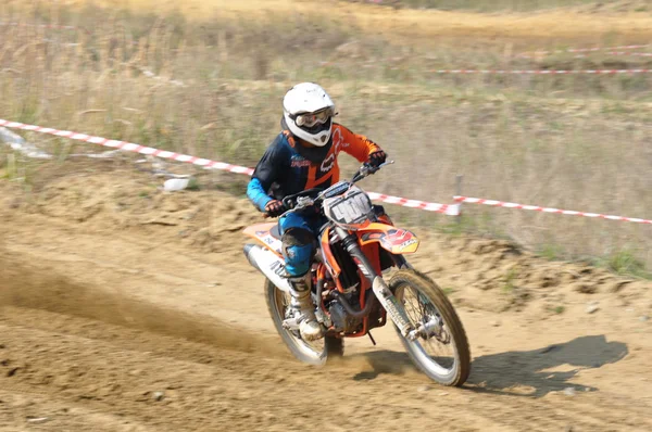 Campeonato Russo de Motocross — Fotografia de Stock