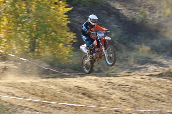 Russische Meisterschaft Motocross Etappe Der Penza Region 2013 — Stockfoto