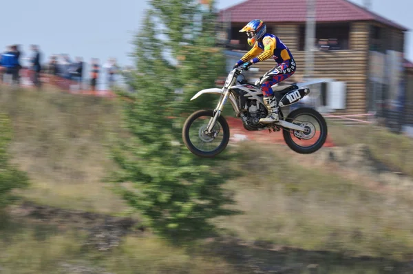 Russian Championship of Motocross — Stock Photo, Image