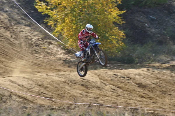 Campeonato Russo Motocross Palco Região Penza 2013 — Fotografia de Stock