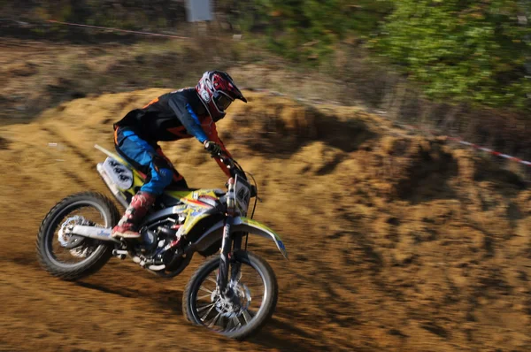 Campeonato Russo de Motocross — Fotografia de Stock