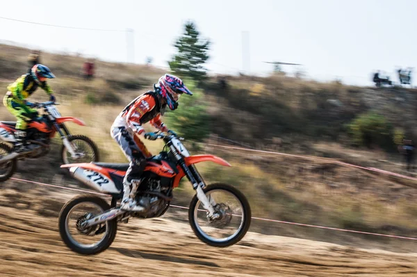 Russische Meisterschaft im Motocross — Stockfoto