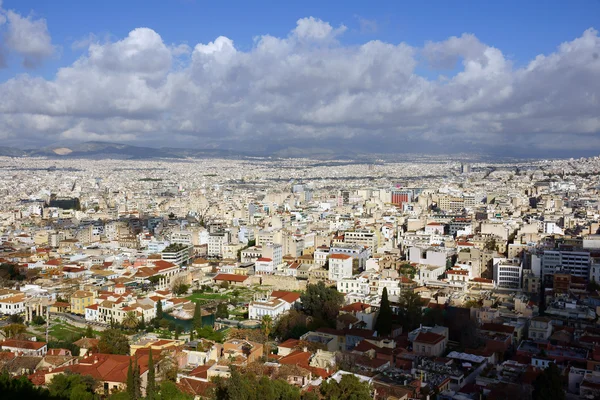 View over Athens Stock Photo