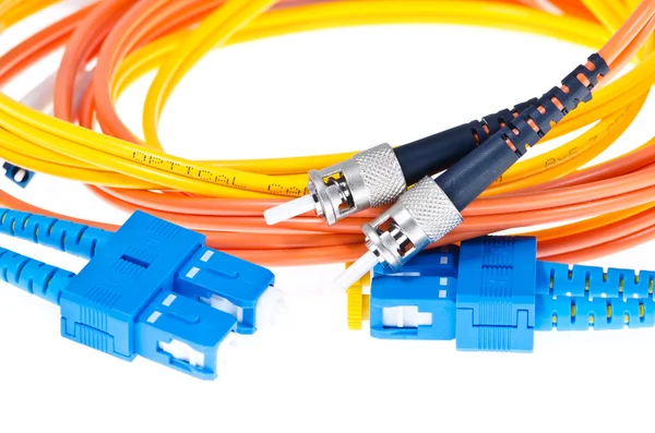 Fibre Optic Network Cable — Stock Photo, Image