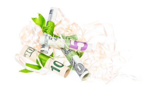 Money gift — Stock Photo, Image