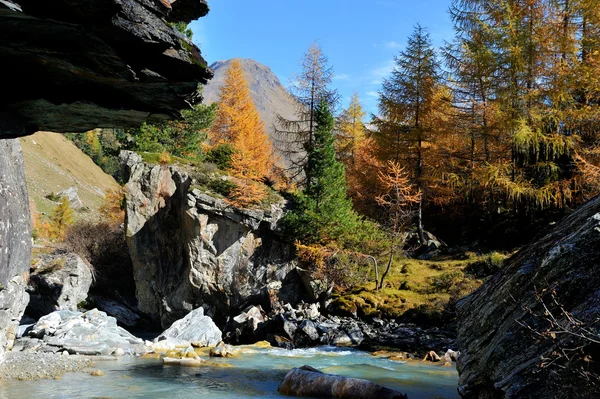 Berglandschaft - innergschloss, Österreich — Stockfoto