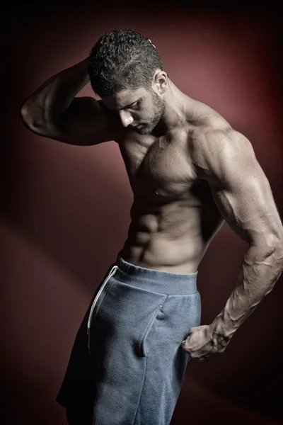 Athletic young man portrait — Stock Photo, Image