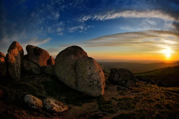 dağ manzarası içinde dobrogea, Romanya