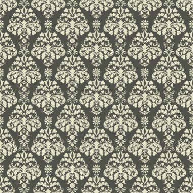 Kesintisiz gri ve kapalı beyaz Şam