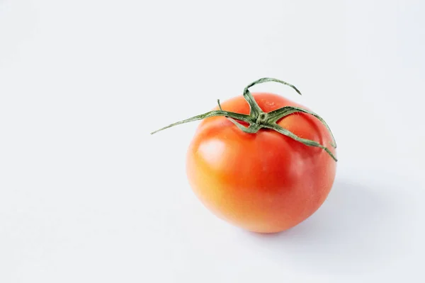 Tomate Isolado Sobre Fundo Branco Tomate Close — Fotografia de Stock