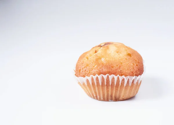 Muffin Isolé Sur Fond Blanc — Photo
