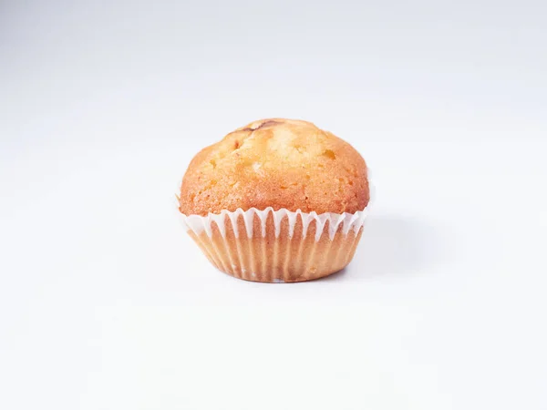 Muffin Isolé Sur Fond Blanc — Photo