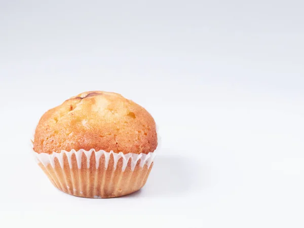 Muffin Isolé Sur Fond Blanc — Photo