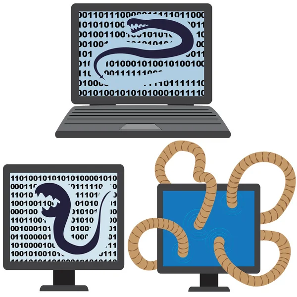 Virüs bulaşmış bilgisayar