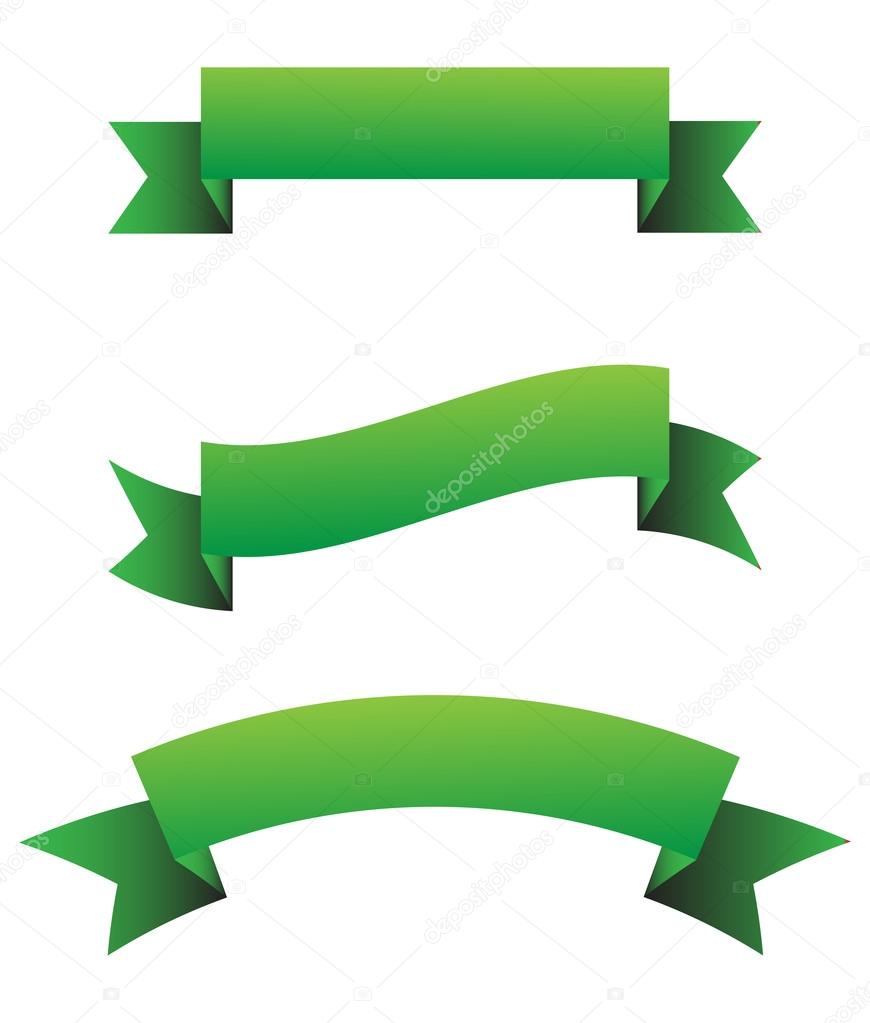 Green ribbon set