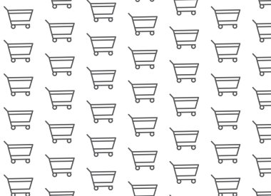 Beyaz sorunsuz pattern.can gri at arabası var olmak kullanılmış için web sayfası arka plan