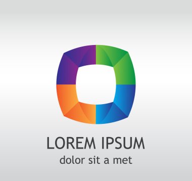 İş soyut logo Şablonlar.