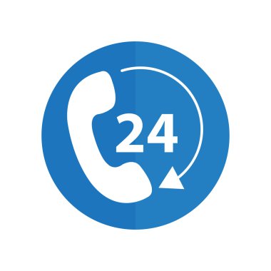 Telefon alıcısı vektör simgesi. telefon simgesi