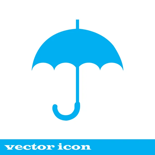 Umbrella icon, blue icon. eps 10 — Stock Vector