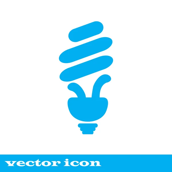 Вектор лампочки. Эко-лампа . — стоковый вектор