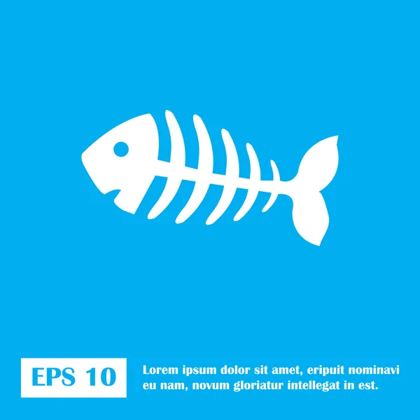 Fish bone, fish skeleton Stock Vector Image by ©chortenya 52830339