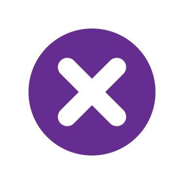 herhangi bir simge. Menekşe simgesi. EPS 10