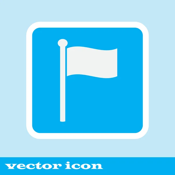 Icono de la bandera sitio web marca mapa signo símbolo elemento — Vector de stock