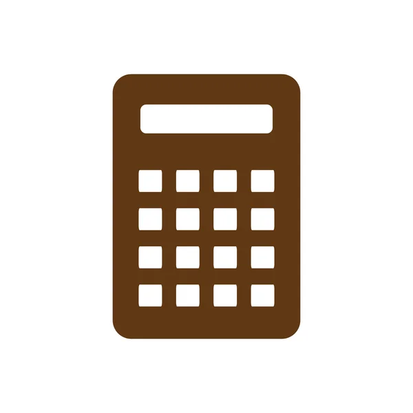 Calculator Icon. Vector icon isolated. — Stock Vector