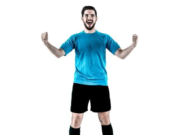 Soccer player Man Isolated — Stock Photo, Image