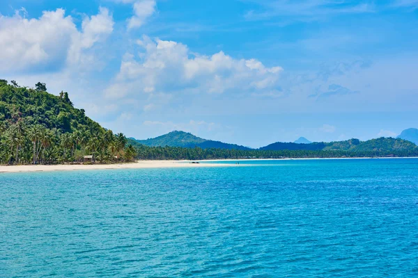 Nacapan strand, Palawan, Filipijnen — Stockfoto