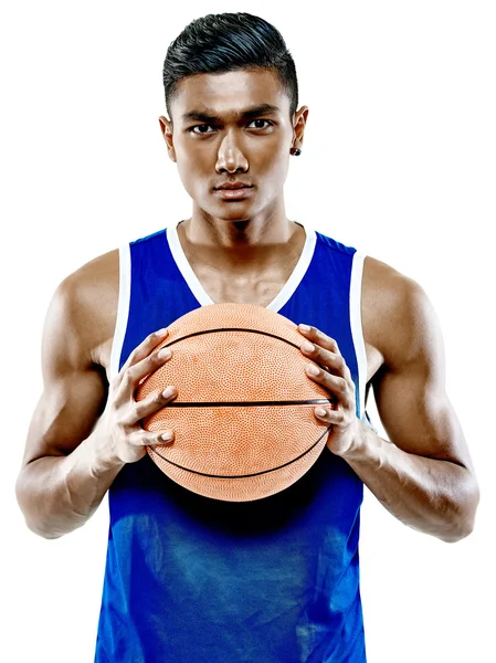 Pemain basket terisolasi — Stok Foto