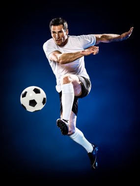 Futbolcu adam izole
