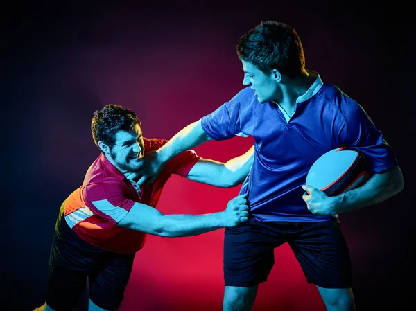 Rugby men players — Stock Photo, Image