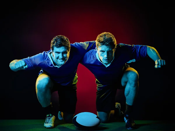 Rugby men players — Stock Photo, Image