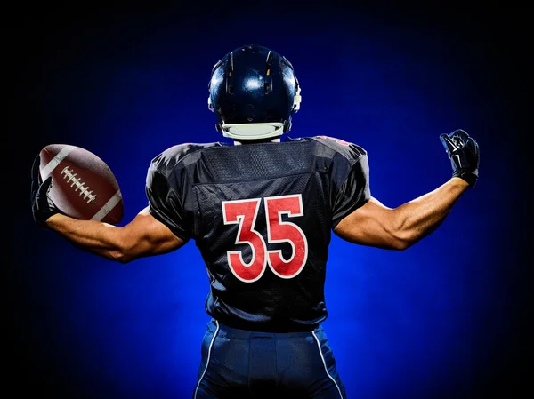 American football player man isolated — Stock Photo, Image