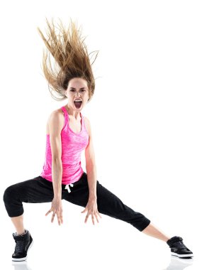 izole kadın modern dansçı