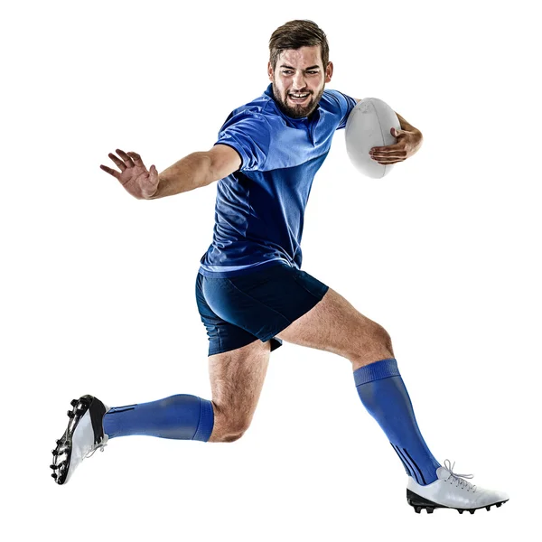 Rugby-Spieler isoliert — Stockfoto