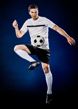 Futbolcu adam izole
