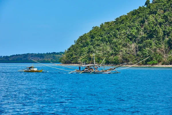 Palawische Philippinen auf der linapakischen Insel — Stockfoto