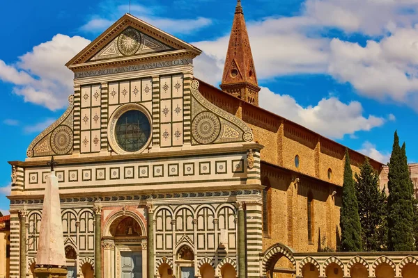 Iglesia de Santa Maria Novella Florencia Toscana Italia hito — Foto de Stock