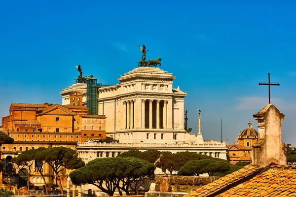 Roma paisagem urbana horizonte Lazio Itália marco — Fotografia de Stock