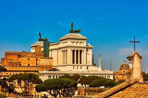 Rom skyline cityscape Lazio Italien landmärke Stockbild