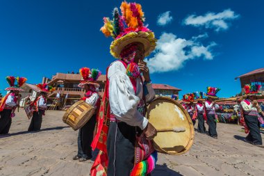 müzisyenler ve dansçılar: Puno Peru, Peru Andes