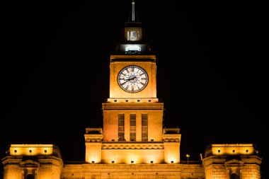özel ev çatı bund gece shanghai Çin