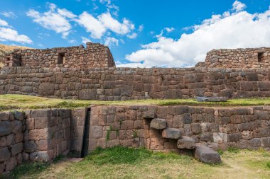 Peru andes cuzco peru tipon Harabeleri